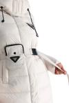FODARLLOY Ladies Jacket Warm Cotton-padded Clothes Slim Long Down Winter Jackets