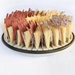 Sisal Emery Cloth Industrial Roller Brush For Polishing Grinding