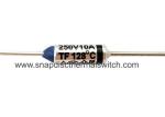 Large Current Motor Thermal Fuse Metal Shell Microtemp Thermal Fuse