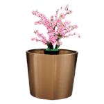 Outdoor modern luxury large round planters and flower pots