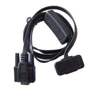 Quality Car Diagnostic OBD2 Extension Cable Male To 9 Pin Female Adapter Black Color wholesale