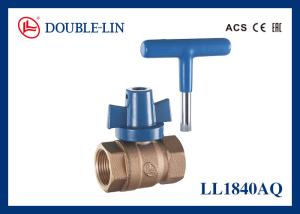 Quality Sandcast 1/2&quot; Lockable Bronze Ball Valve Female Connection wholesale