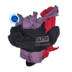 Grade A Mixed fabric cutting pieces Dark T-shirt Coloreded Cotton Rags 100