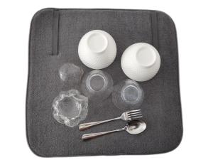 Quality Washable Microfiber Dish Drying Mat 41x46cm wholesale