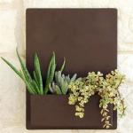 Rusty Metal Ornaments Weathering Steel Planter Wall Hanging Planters