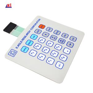 Quality 115 * 130mm Pet Tactile Embossed Sealed Membrane Switches wholesale