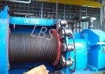 Galvanized Heavy Duty Crane And Lifting Drum 3-190mm Rope Diameter