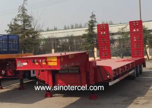 Quality LML9400TDPA Low Bed Semi Trailer 100t For Large Cargo Transportation wholesale