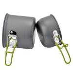 Outdoor Amenities Outdoor pot set for 1-2 people Portable camping cookware with