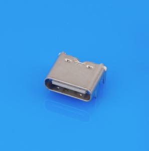 Quality 6P DIP USB Type C Connector Single Row 6.9mm Length 3A 3U&quot;Gold Plating wholesale