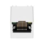 LPJD0012BENL Vertical RJ45 Connector Integrated Magnetics 10/100Base-T Green