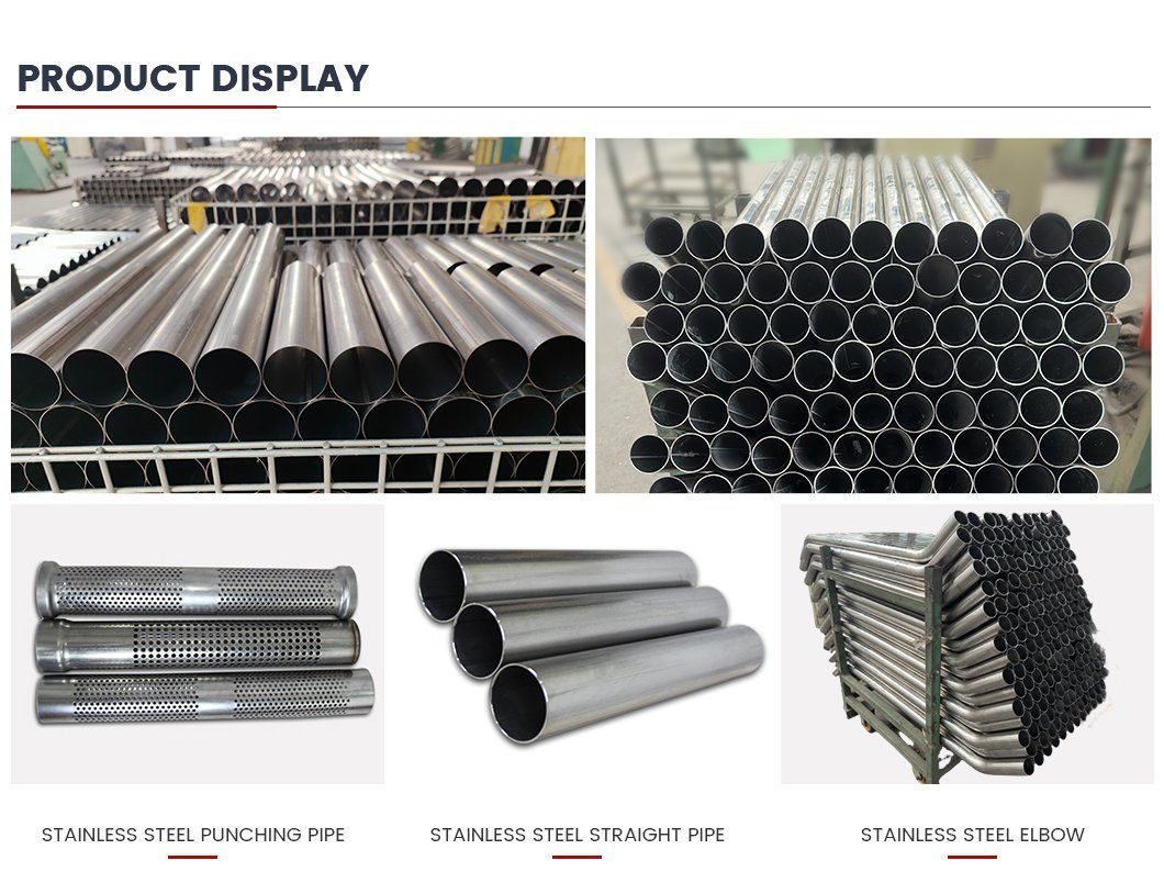 Factory Exhaust System Car Exhaust Flexible Pipe/ Exhaust Bellows All Kinds of Car Exhaust Pipe for Custuminzed