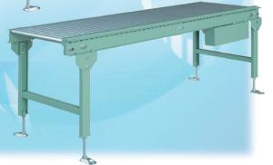 Quality Galvanized Pipe 9M Length 600mm height Pallet Roller Conveyor wholesale