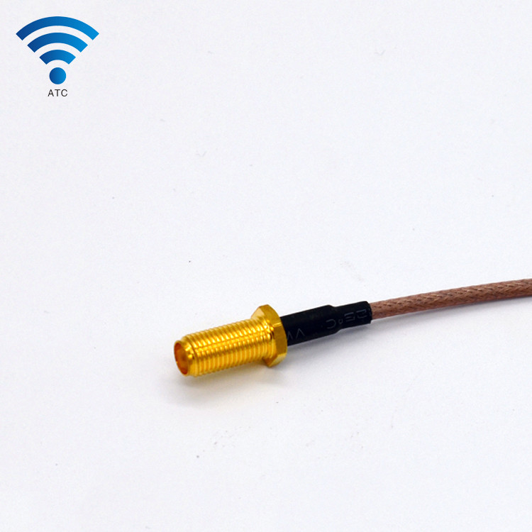 SMA Female Low Loss Coaxial RF Cable Assemblies PCI WiFi Repeater For Wireless Routers