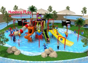China Commercial Water Park Playground Equipment Medium Size  1220*610*450cm on sale