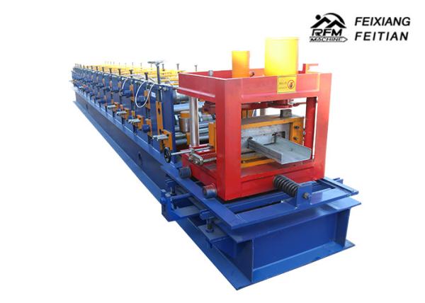 Galvanized Steel Profile Sheet Roofing Machine , Reliable C Z Purlin Making