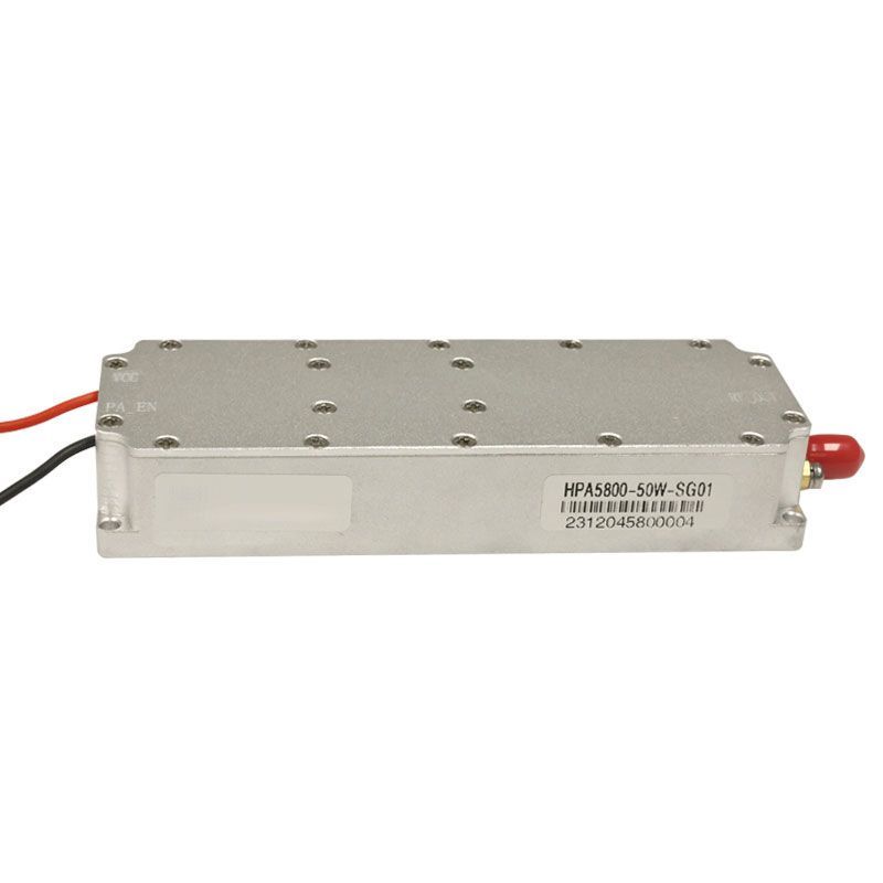 Customizable 50wgan Anti-Drone RF Amplifier Module 1.2g/1.4G/1.5g/2.4G Fpv Counter Defense Systemprotection Anti Drone Module