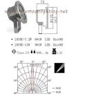 IP68 6W/9W 3000k 4000k quality ss inground led fountain light