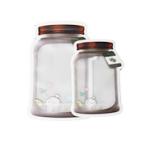 Special Shape Plastic Mason Jar Customized Mylar Bags