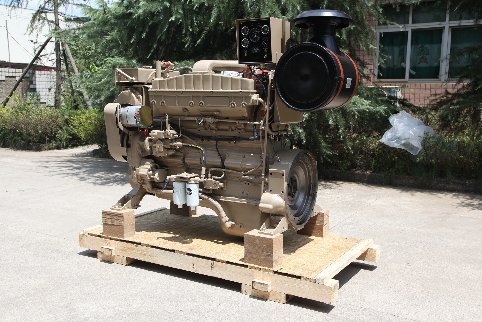 50HZ 1500RPM CUMMINS NTA855-DM Marine Diesel Generator Set Diesel Engine