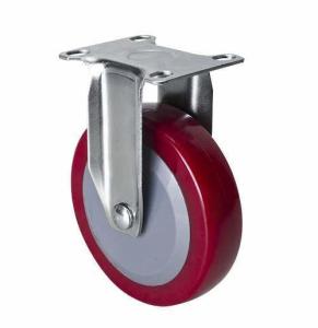 Quality 4&quot; 70kg Rigid TPU Caster 3604-84 Long-Lasting Performance For Caster wholesale