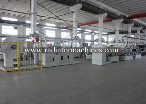 Quality Auto Radiator Fin Machine 5700X1500x2200 Dimension 280m/Min Feeding Speed wholesale