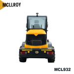 Multifunctional Wheeled Loading Shovels Small Articulated 1.9m Bucket Length