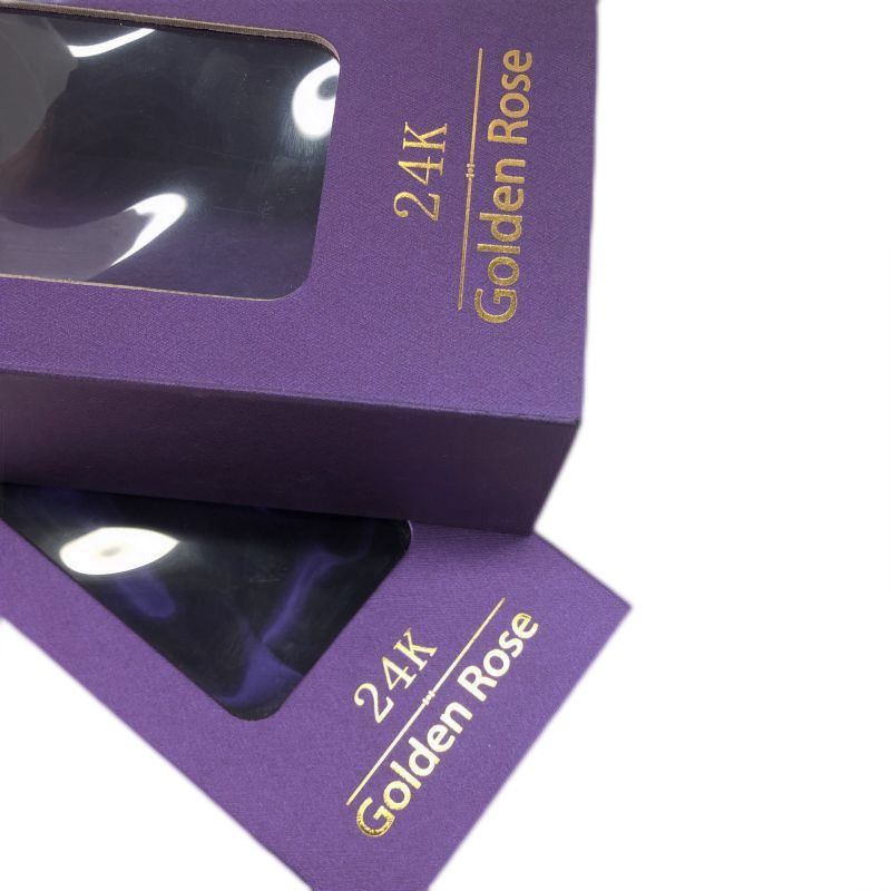 Custom Luxury Rigid Paper Gift Box With Satin Lining Embossing Stamping