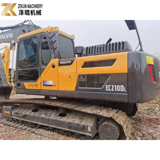Volvo 210 Excavator EC210D EC210DL Used Diggers 21 Ton Operating Weight