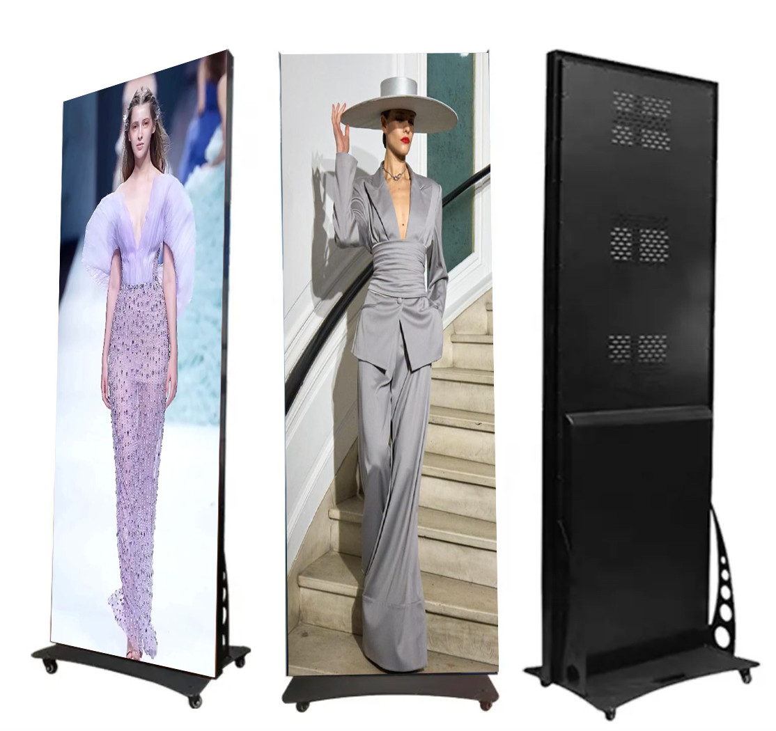 3840Hz High Refresh Rate Indoor P2.5mm LED Poster Display for Dynamic Advertising Media