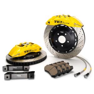 Quality Big Brake Kit 4 Piston E-brake Caliper 355x28mm Disc 6 Piston Caliper For Camry 2017-2019 18&quot; Wheel wholesale