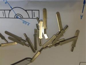 Quality Pin CMPK Progressive Sheet Metal Dies , Swithes Battery Terminal Connectors wholesale