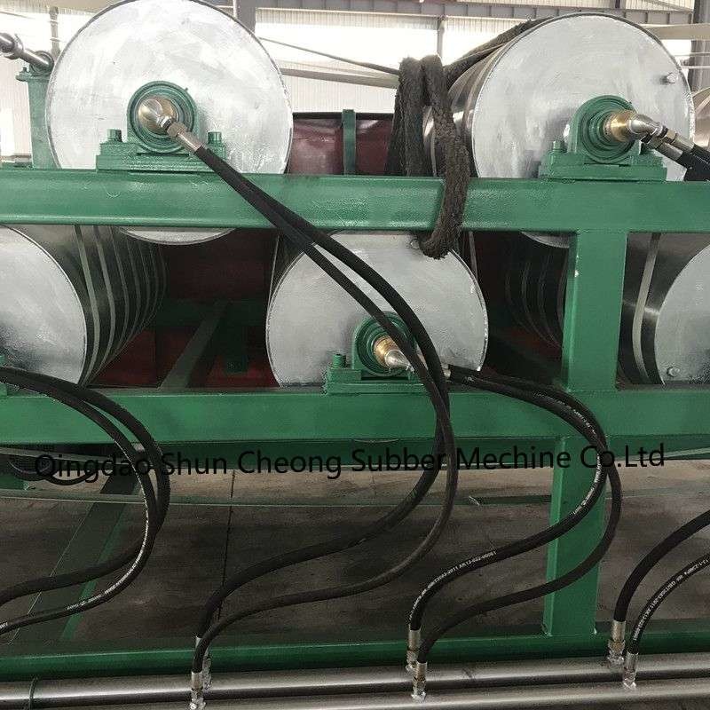 High Efficiency Rubber Sheet Cooling Line /Tire Tread cooler line