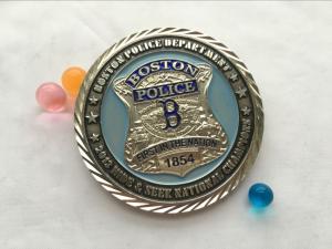 Quality Hot sale Creative Silver Plating Fashion high quality Metal Police Challenge Coin/souvenir coin wholesale