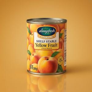 Quality Always Fresh Always Delicious Shelf Stable Canned Yellow Fruit Peacheses wholesale