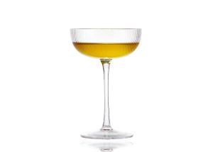 Quality Bar Lead Free Crystal Champagne Glasses , Long Stem 5 Ounce Wine Glass wholesale
