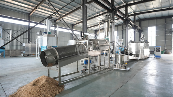 Fish feed production line