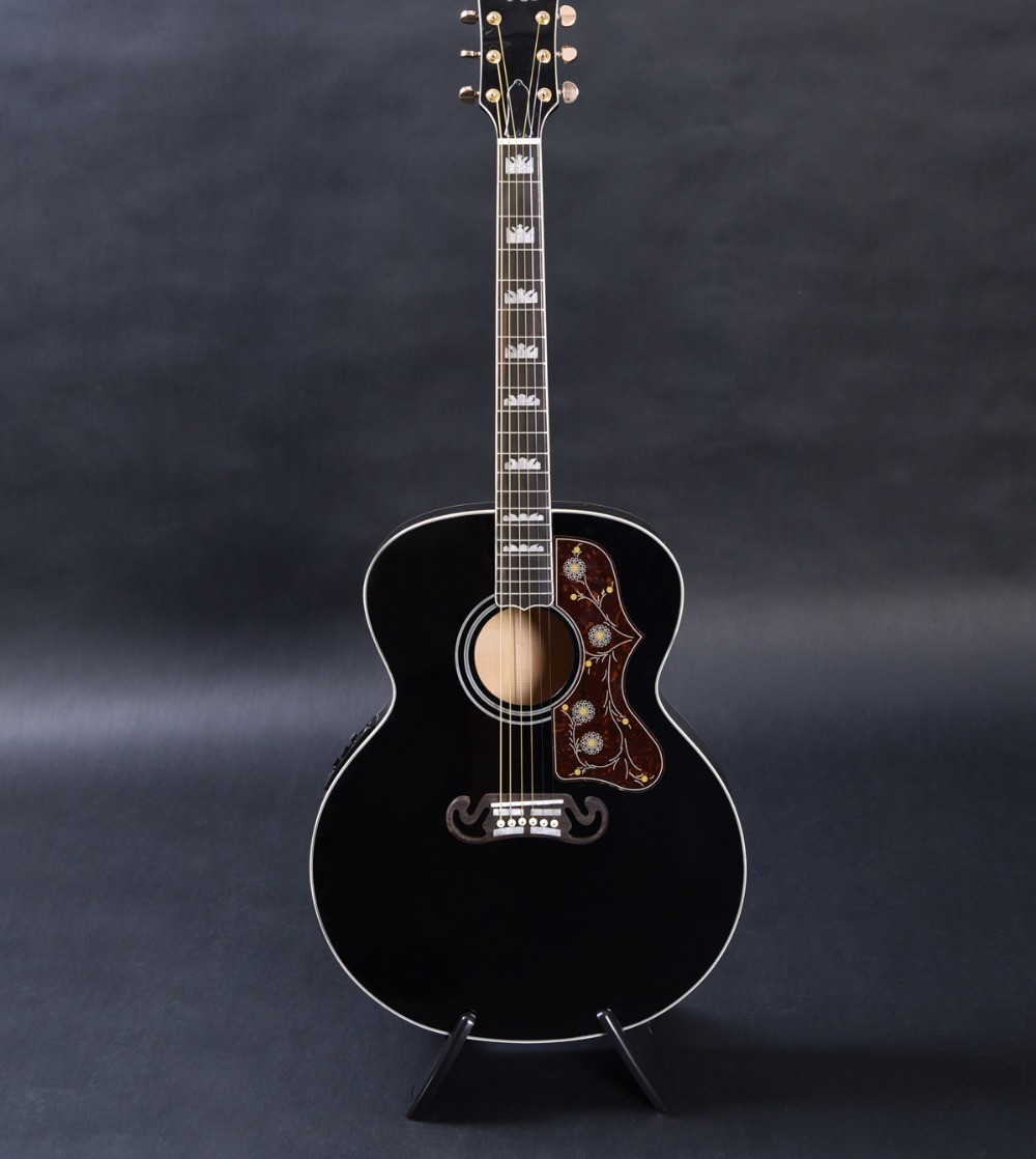 Full solid wood 41 inch acoustic guitar, solid spurce top, solid mahogany back and side Acoustic Guitar