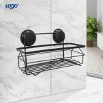 Black Oxidized Stainless Steel Bath Accessories Holder For Shower Suction Cup
