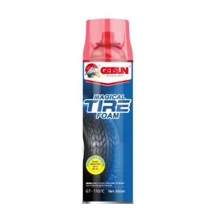 Quality Glossy Black Mobile Car Wash Shampoo Magical Tire Restore Foam Cleaning Spray wholesale
