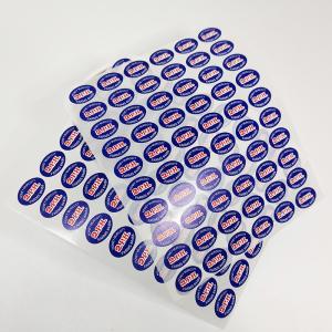 Quality Glossy Matte Custom Printed Food Labels CMYK BOPP Grocery Store Shelf Labels wholesale