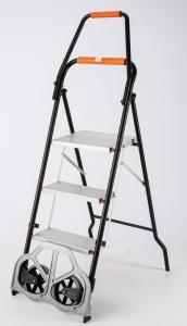 Quality Lightweight Durable Aluminum Telescopic Ladder Foldable Compact Design wholesale