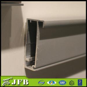 Quality cabinet anodized construction material glass insert profile aluminum frame wholesale