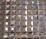 Decorative Silver Metallic Floor Tiles , Solid Mirror Metallic Mosaic Bathroom