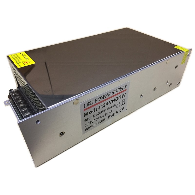 24v 800w Indoor power supply IP20 Transformer Adapter for LED Light