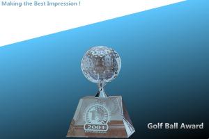 Quality glass trophy/glass awards/crystal trophy wholesale