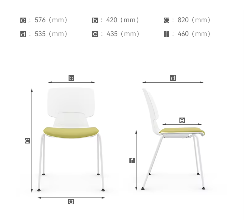 Modern Stackable Conference Chairs Commercial Stackable Training Room Chairs