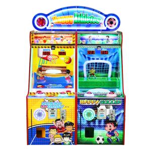 Quality Double Players Kids Game Machine / Football and Basketball Arcade Cabinet wholesale