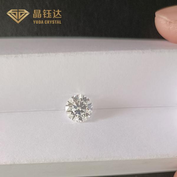Cheap 0.6-4.0 Carat Round Loose Lab Grown Diamonds DEF Color VVS VS SI Purity for sale