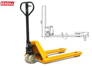 Quality 5 ton TUV Hydraulic Hand Pallet Truck For Warehouse Cargo Lifting wholesale